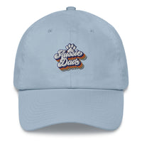 Embroidery Hat - Retro Aussie Dad With Paw Print