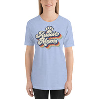 Aussie Mom Bubble Letters T-Shirt