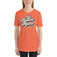 Aussie Mom Bubble Letters T-Shirt