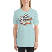 Aussie Mom Bubble Letters T-Shirt