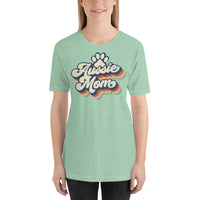 Aussie Mom Bubble Letters T-Shirt