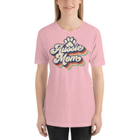 Aussie Mom Bubble Letters T-Shirt