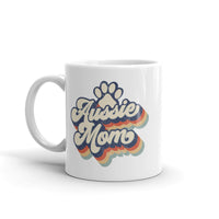 Aussie Mom Bubble Letters Mug