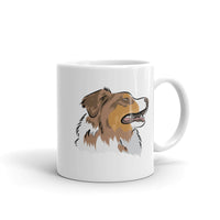 Red Tri Aussie Mug