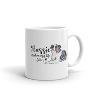 Aussie Makes My Life Better Mug