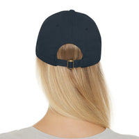 Working Aussie Source Dad Hat with Leather Patch (Rectangle)