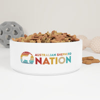 Australian Shepherd Nation Large Ceramic Dish