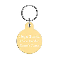 Personalized Engraved Pet ID Tag - Sofia