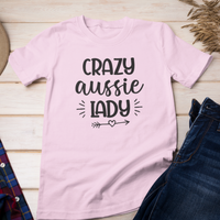 Crazy Aussie Lady T-Shirt
