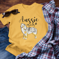 Aussie Mom With Aussie T-Shirt