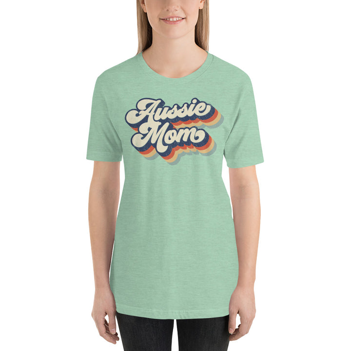Aussie Mom Without Paw Print T-Shirt